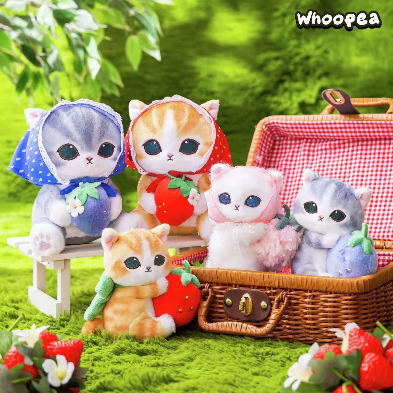 Mofusand MERCI STRAWBERRY V2 Series Plush Pendant