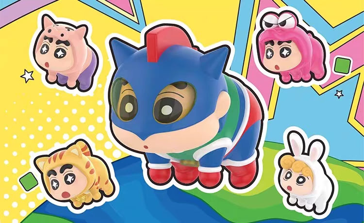 Crayon Shinchan Flying Super Power Series Mini Beans Figures, Blind Bag - Image 2
