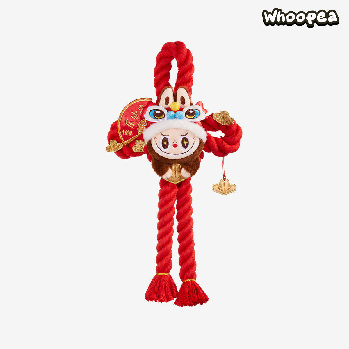Wealthy Snake's New Year Celebration Series-LABUBU Plush Door Decoration - Image 4