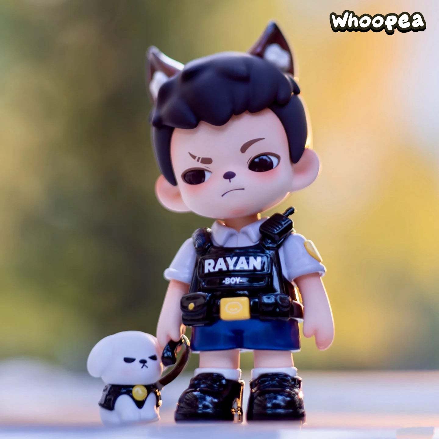 Rayan Wolf Warriors PVC Figure, Hanging Card - Image 3