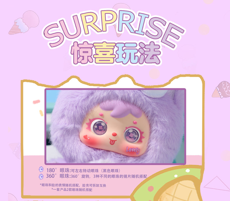 Samuel Hug Hug Ice Cream Cut Pet Series Plush Blind Box - Image 6
