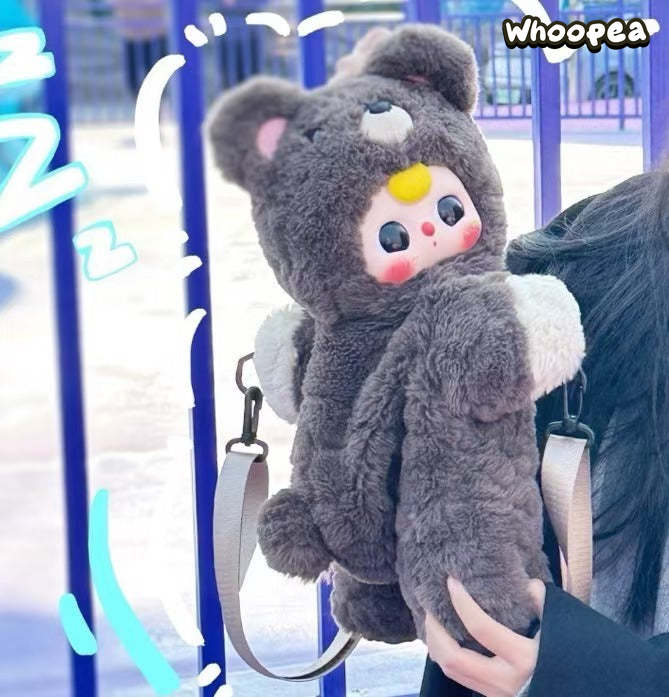 Baby Three Bear Hug Series Plush Crossbody Bag - Image 4