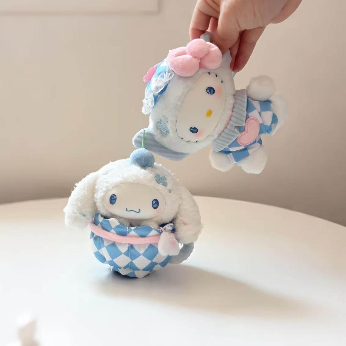 MINISO SANRI0 Characters Blue Flutter Series Plush Relaxing Toy Blind Box - Image 3