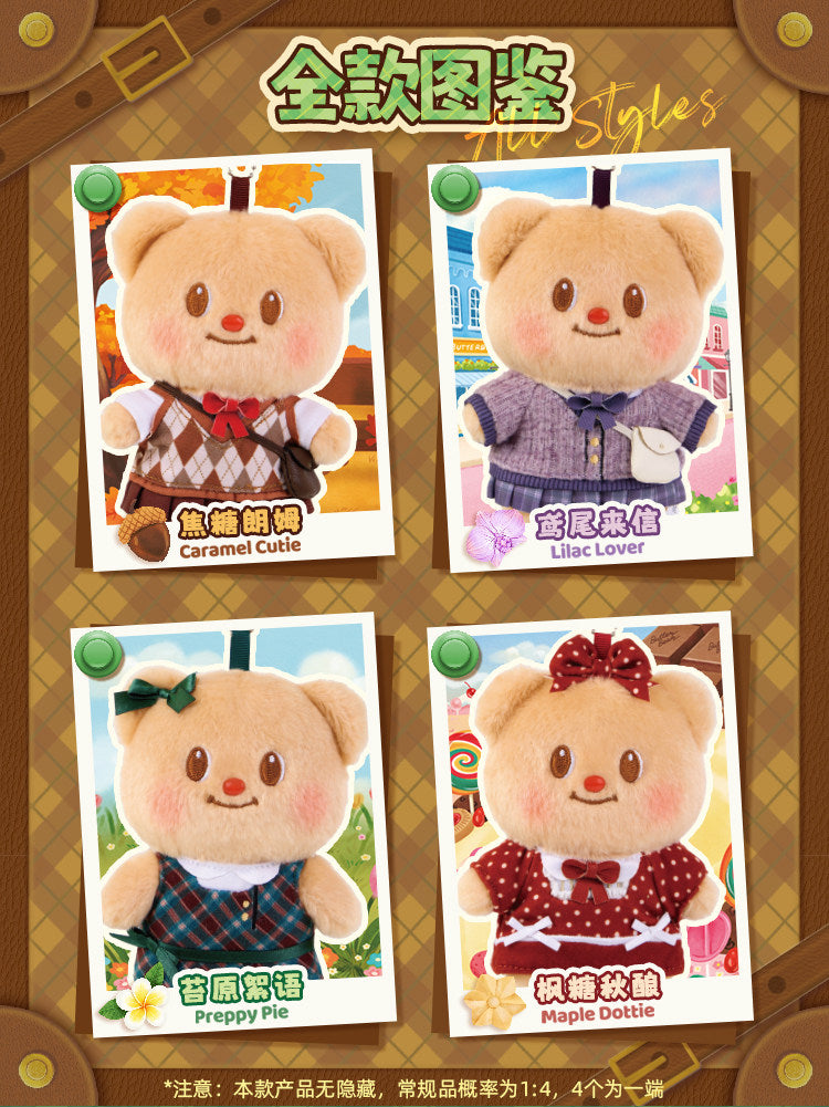 Butterbear Retro Series Dress-Up Plush Dolls Blind Box - Image 4