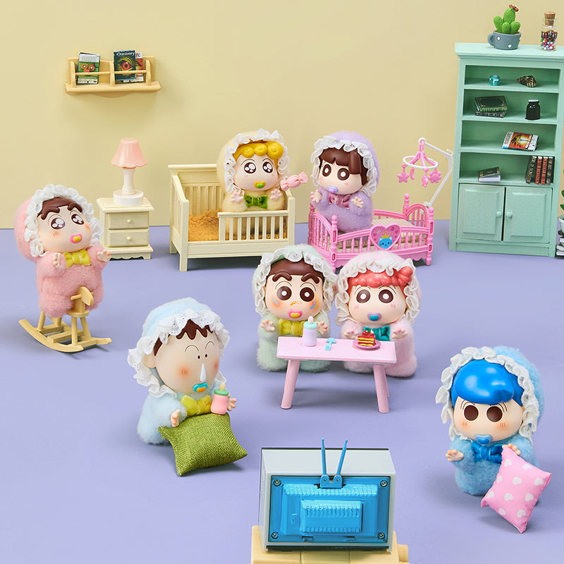 Crayon Shinchan Baby Series Soft Vinyl Plush Blind Box - Image 2