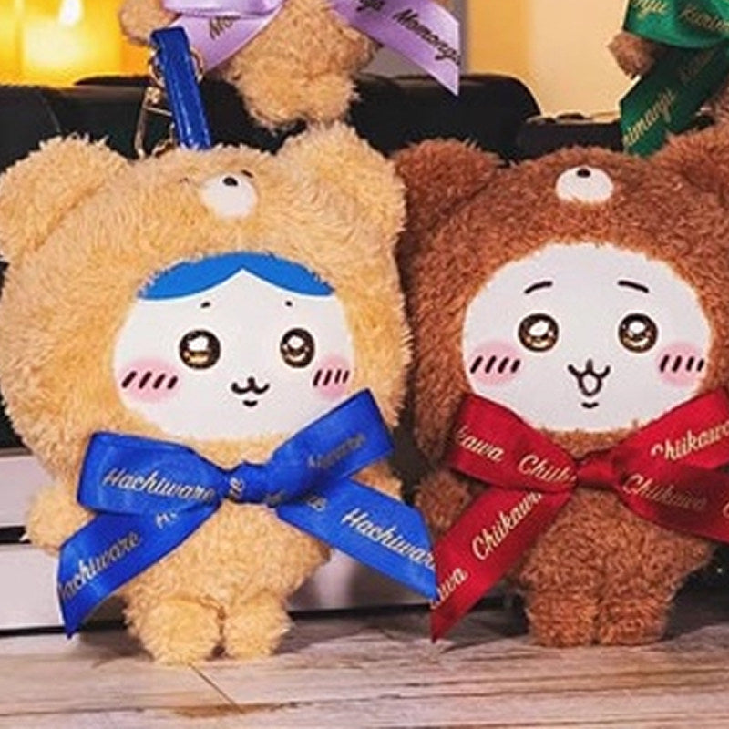 Chiikawa Teddy Bear Plush Pendant Key chain - Image 3