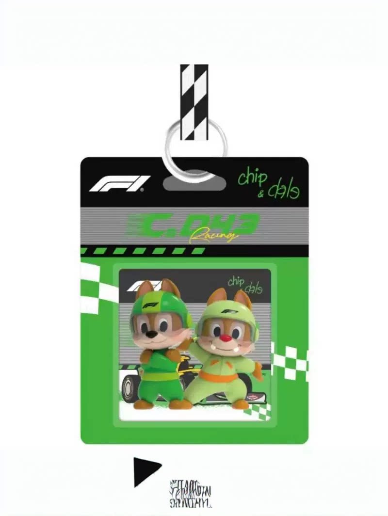 F1 DSN Speed Moments Series 3D Building Figure Keychain - Image 5