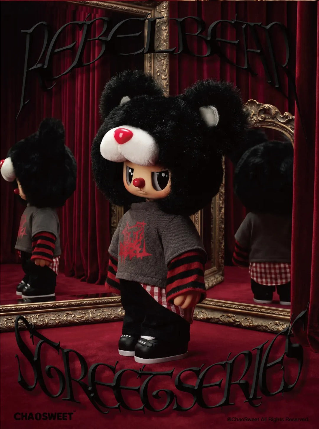 Rebel Bear The Street Series Plush Blind Box - Image 7