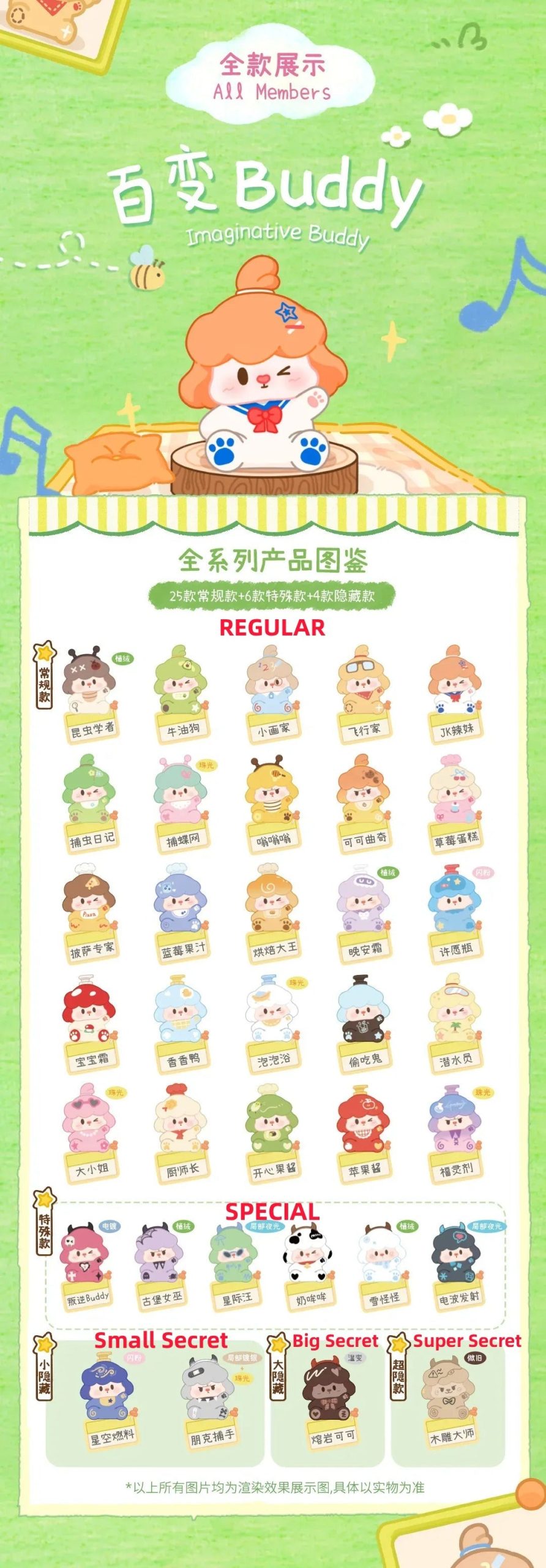 Buddy Imaginative Series Beans Blind Bag - Image 3