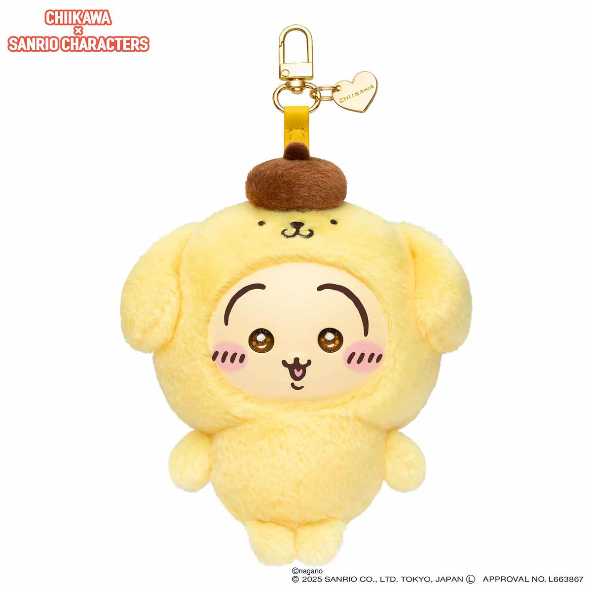 SANRI0 Characters Chiikawa Plush Keychain - Image 4
