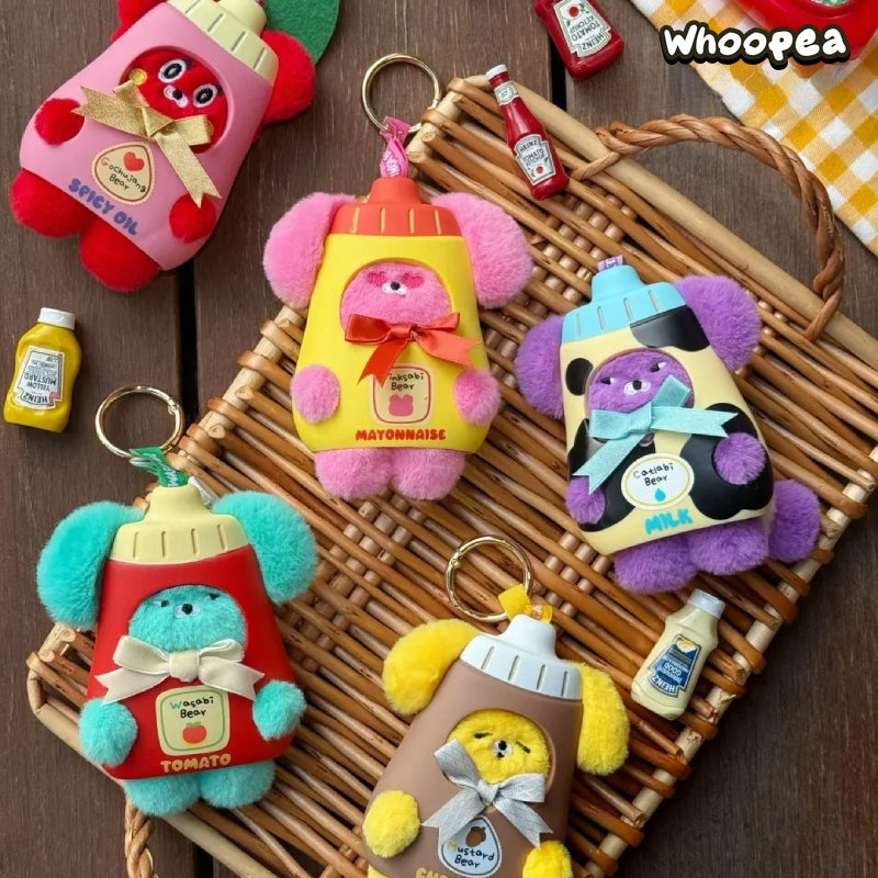 WASABI Bear Seasoning Jars Series Plush Blind Box