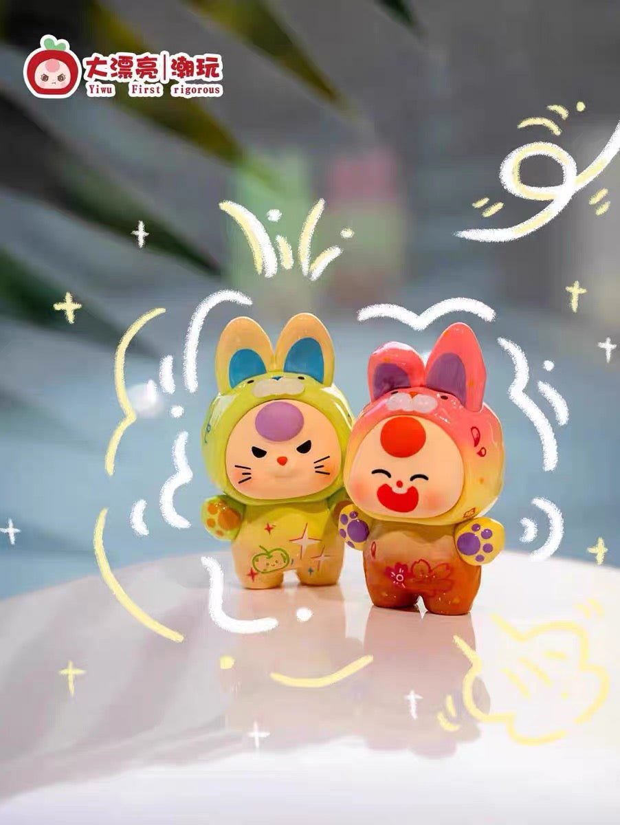 Baby Three-Dopamine Rabbit Cute Series Mini Bean, Blind Box - Image 3