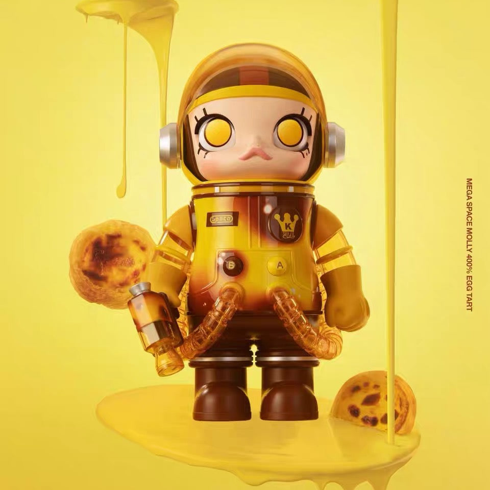 POP MART MEGA SPACE MOLLY 400% EggTart Macao Limitted - Image 4