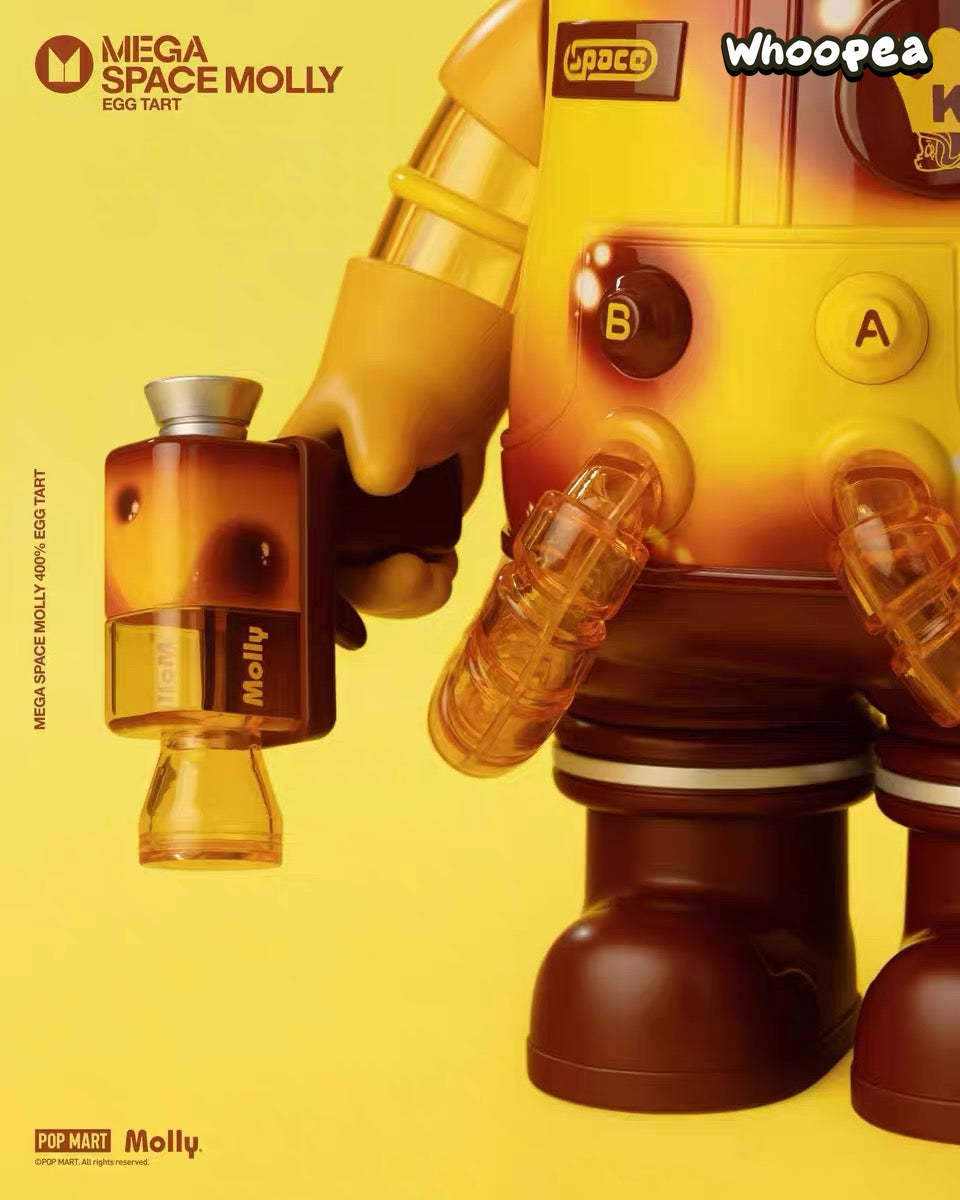 POP MART MEGA SPACE MOLLY 400% EggTart Macao Limitted - Image 3