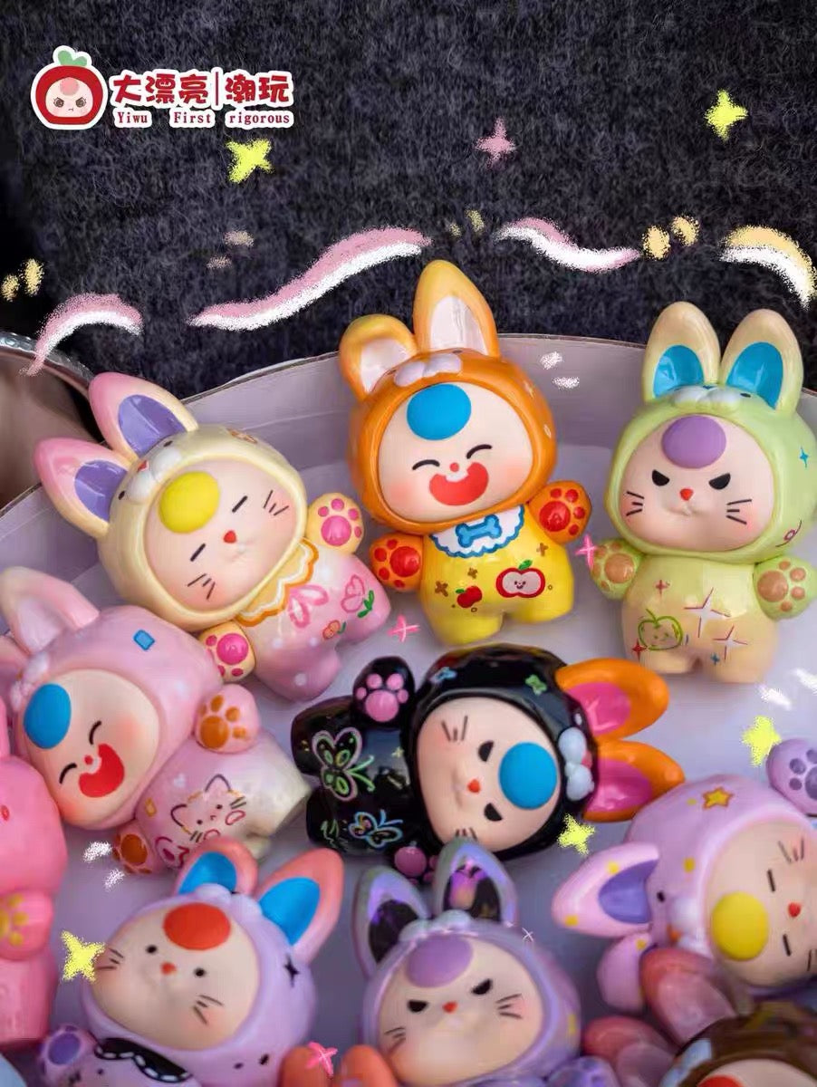 Baby Three-Dopamine Rabbit Cute Series Mini Bean, Blind Box - Image 5