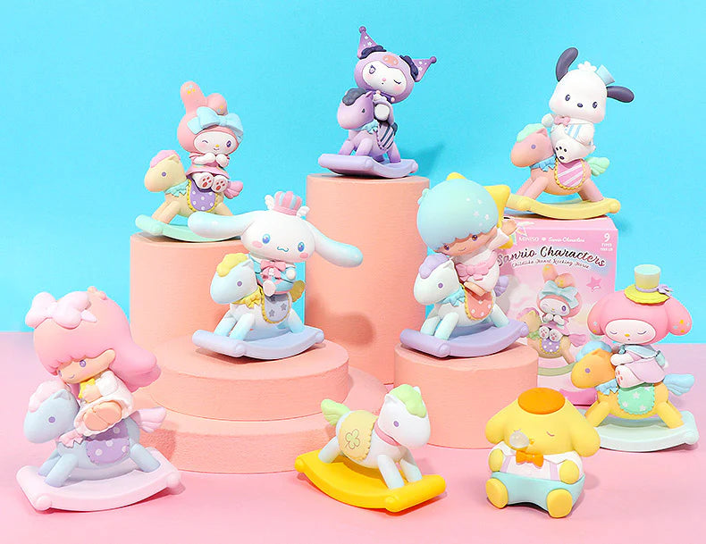 SANRI0 Characters Childlike Heart Rocking Horse Series Figures, Blind Box - Image 2