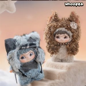 WAKUKU Puka Meow And Fuzzy Kid Series Mini Plush Hanging Card