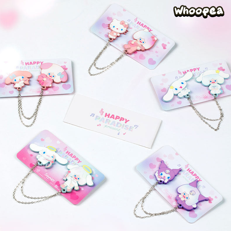 SANRI0 Happy Paradise Present Series Badge Blind Box