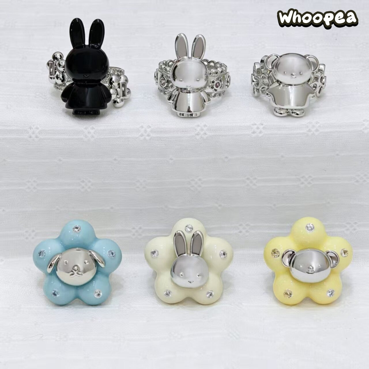 IIIVVIVVILL Miffy Series Co-branded Jewelry Blind Box