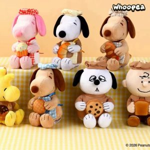 VIPO PEANUTS Snoopy Bakery Series Plush Keychain Blind Box