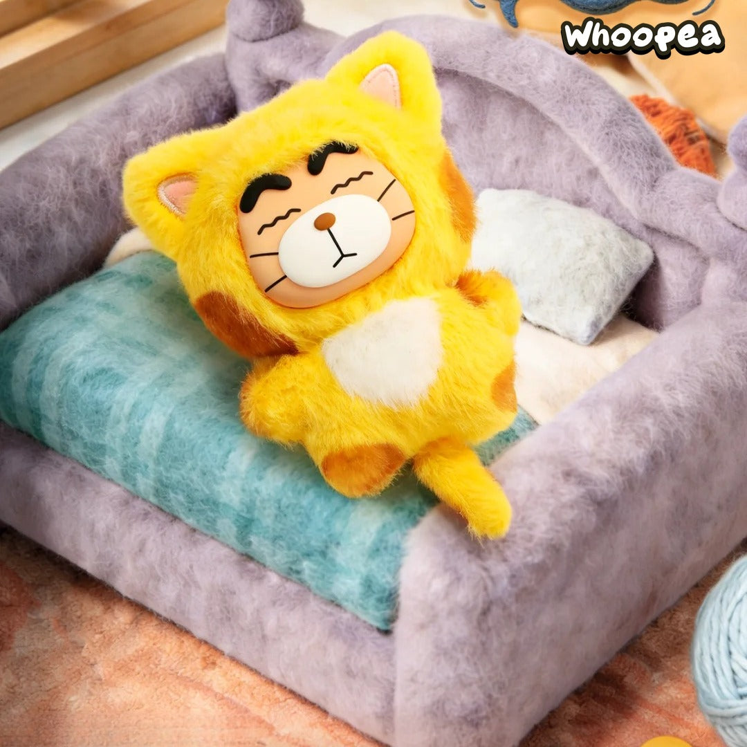 Crayon Shinchan Kasukabe Party Series Plush Pendant Blind Box
