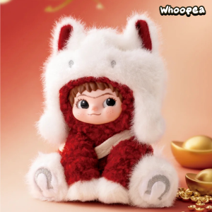 WAKUKU Snowy Lucky Hooves Series Plush New Year Limited Edition Hanging Card