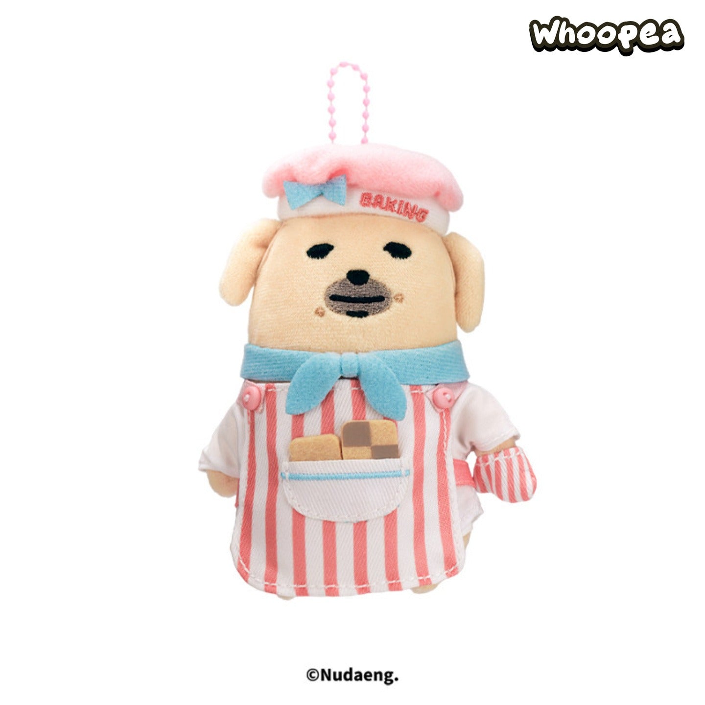 Nudaeng Baking Chef Dog Series Plush Pendant - Image 2