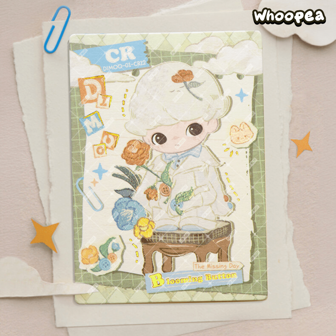 POP MART DIMOO Today's Weather Series Artistic Collection Cards Blind Box