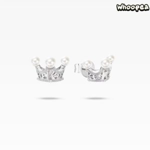 POPOP Jewelry ROYAL MOLLY YUEQI QI Series Crown Ear Studs