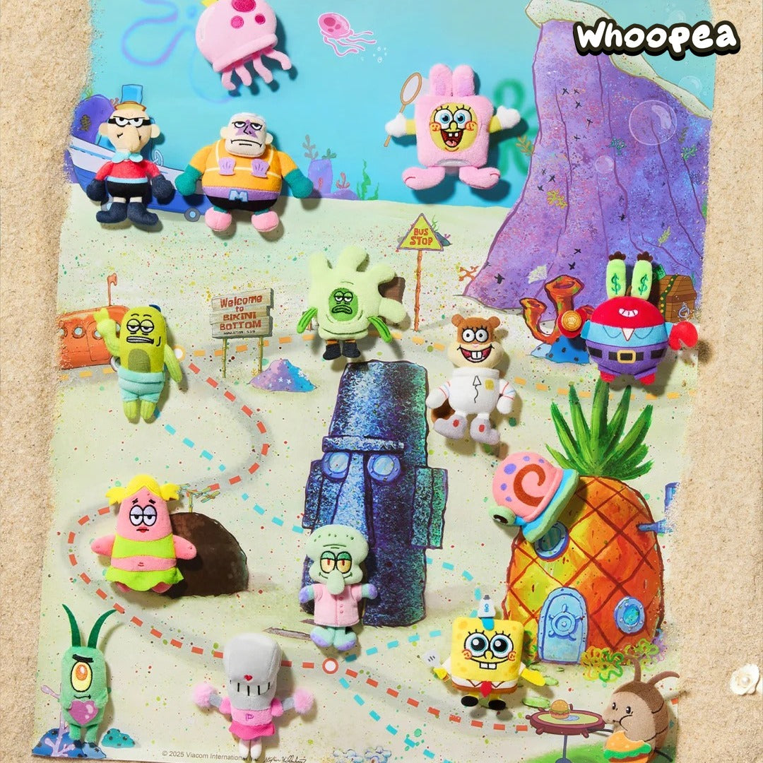 SpongeBob Bikini Bottom One-Day Tour Series Plush Blind Box