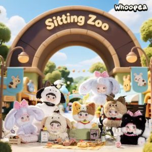 Nommi Sitting Zoo Series Vinyl Plush Doll Keychain Blind Box