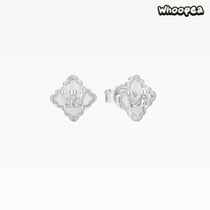 POPOP Jewelry ROYAL MOLLY Lace Series Classic Crown Ear Studs