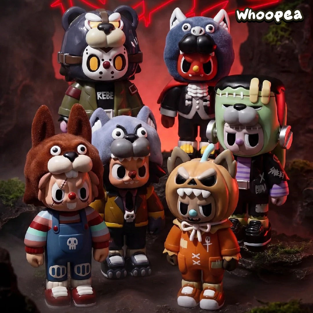 Rebel Bear Monster Series Figure Blind Box