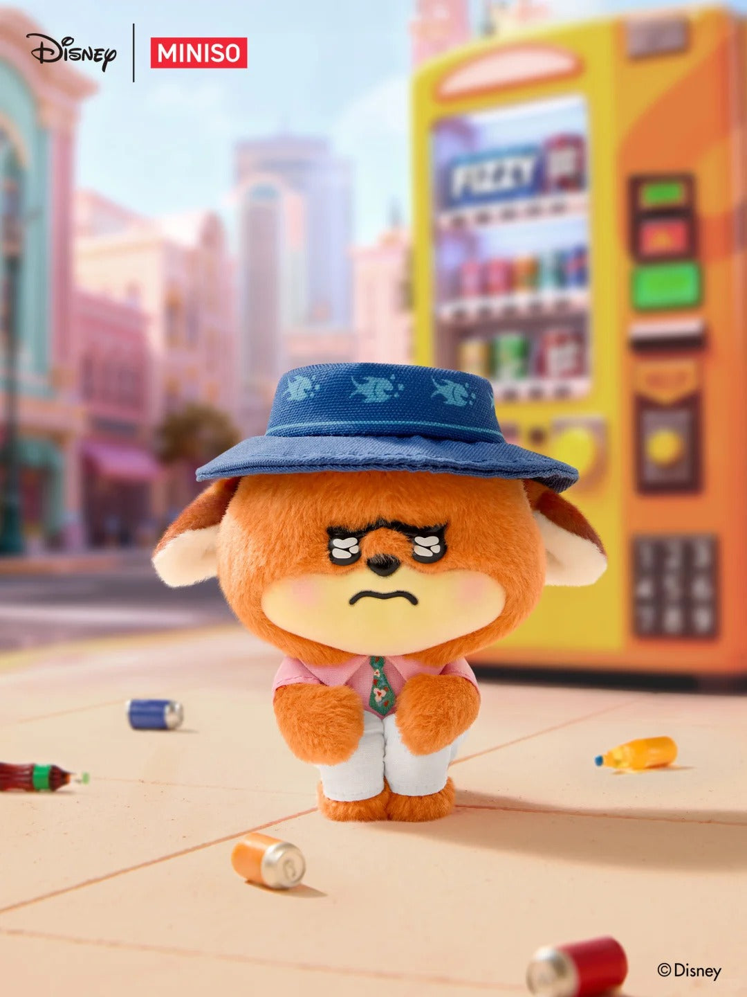 MINISO Zootopia 2 Worry Diaries Series Plush Pendant Blind Box - Image 2