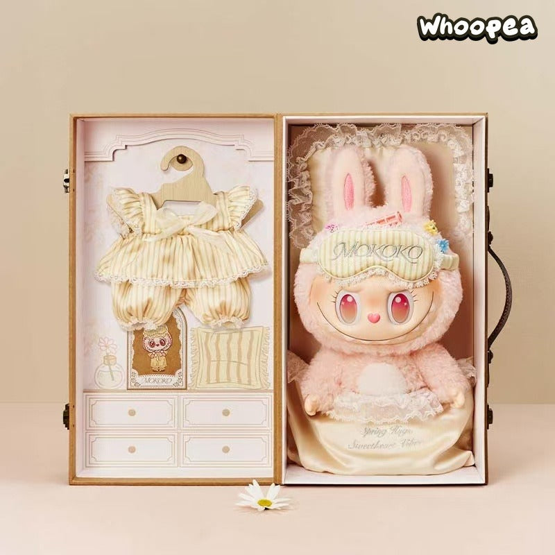 Mokoko Wake Up Mokoko Series Vinyl Face Plush Gift Set, 33cm in Height - Image 4