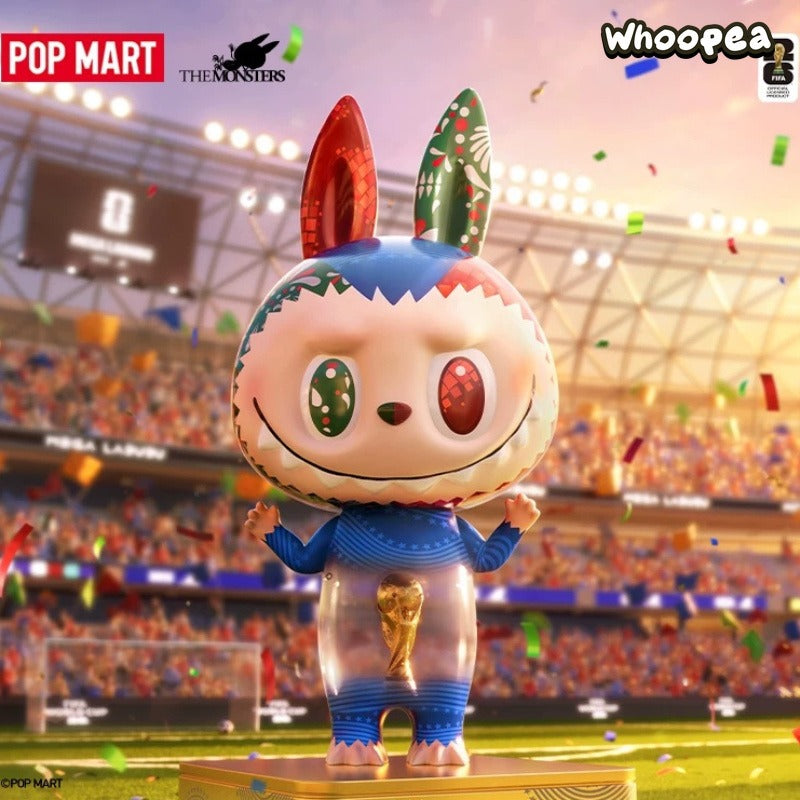 POP MART THE MONSTERS MEGA LABUBU 400% 1000% FIFA World Cup Limited Edition Figure - Image 5