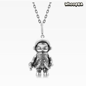 POPOP Jewelry Space Molly Vintage Silver Knuckle Necklace