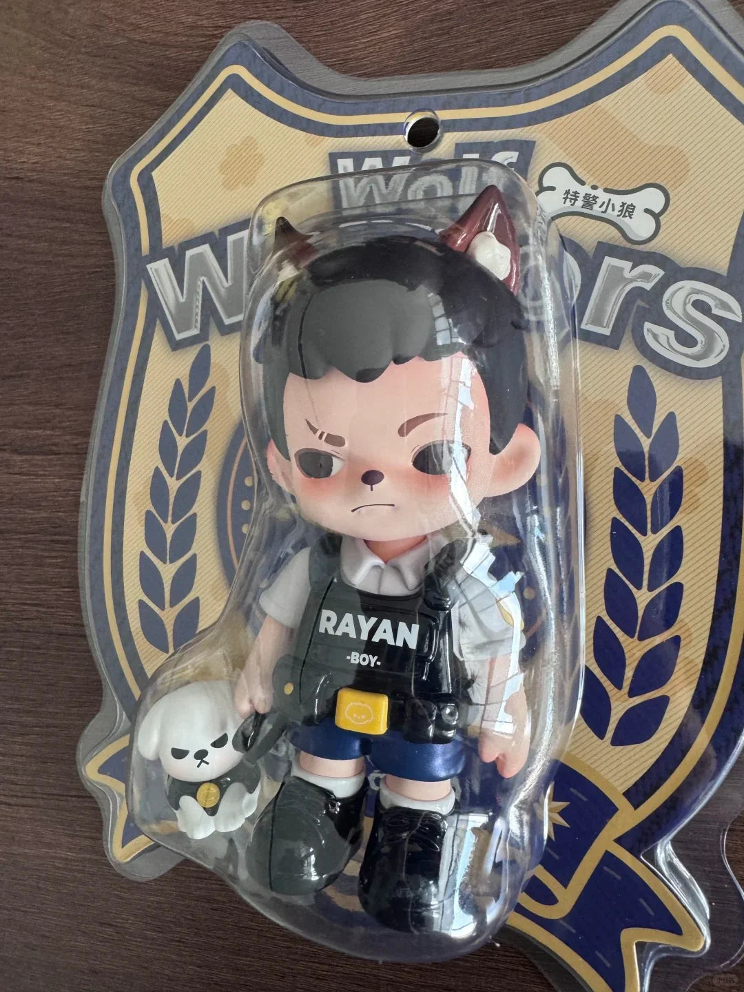 Rayan Wolf Warriors PVC Figure, Hanging Card - Image 12