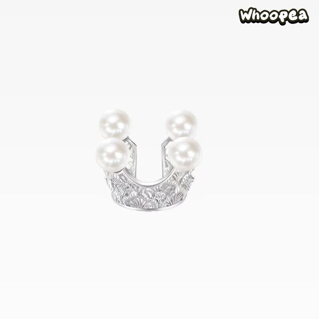 POPOP Jewelry ROYAL MOLLY YUEQI QI Series Crown Ear Cuff