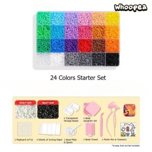 Fuse Beads 24 -264 Colors Starter Set Fuse Beads All-in-1 Collection, 2.6mm