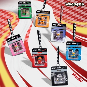 F1 DSN Speed Moments Series 3D Building Figure Keychain