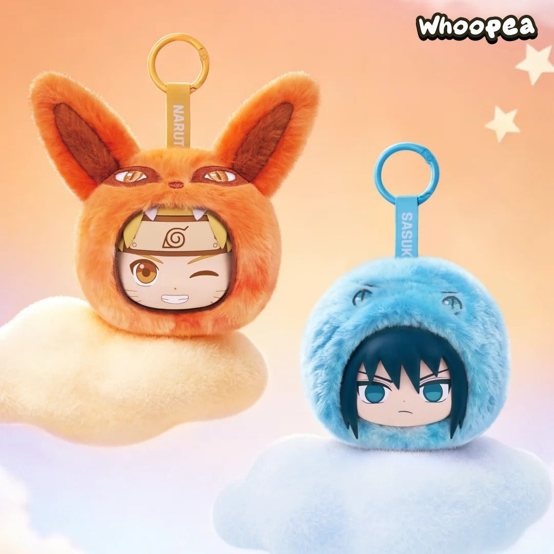 Naruto Shippuden Fluffy Earbud Pouch Series Plush Blind Box