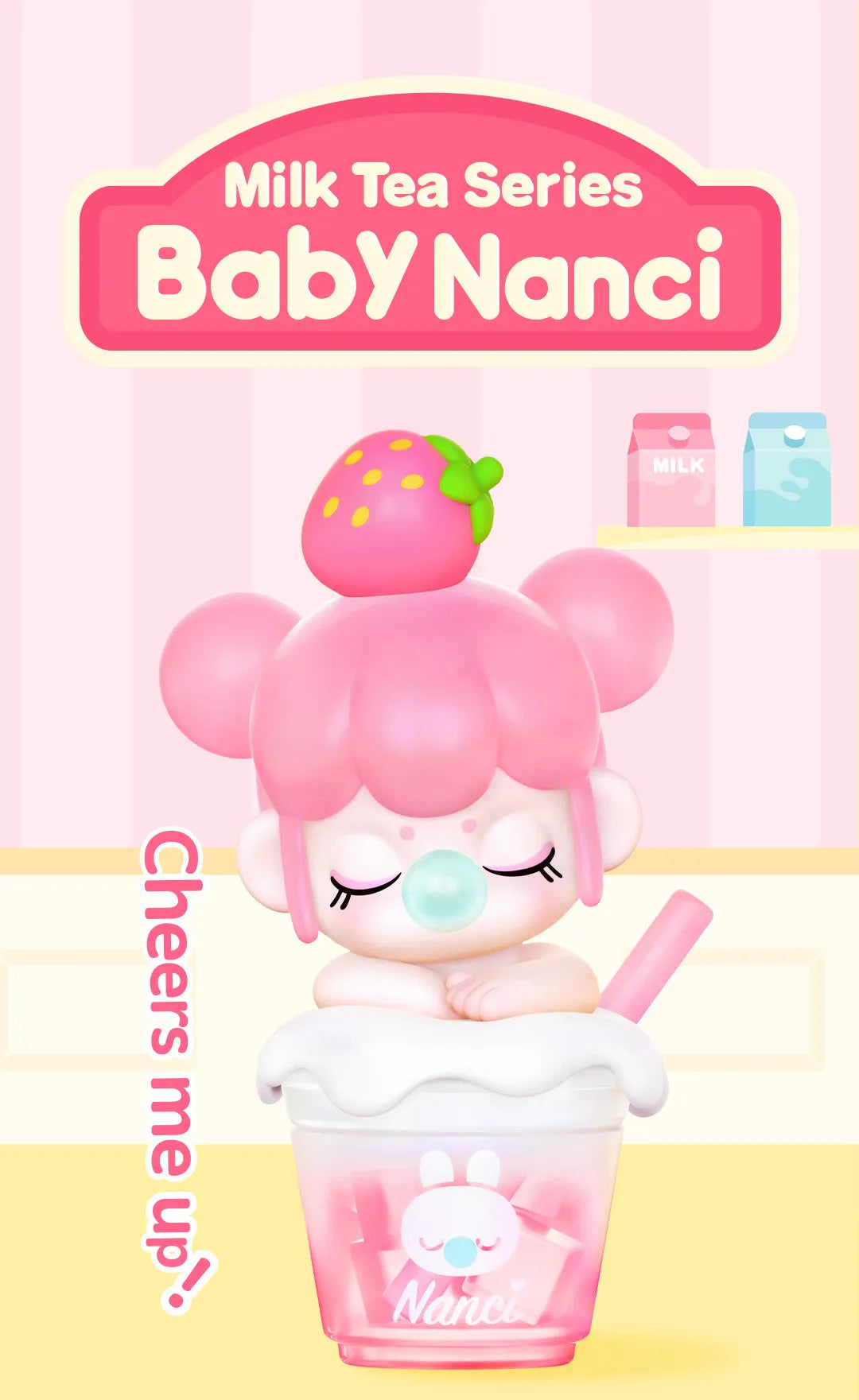 Rolife Baby Nanci Milk Tea Series Figures, Blind Box - Image 2
