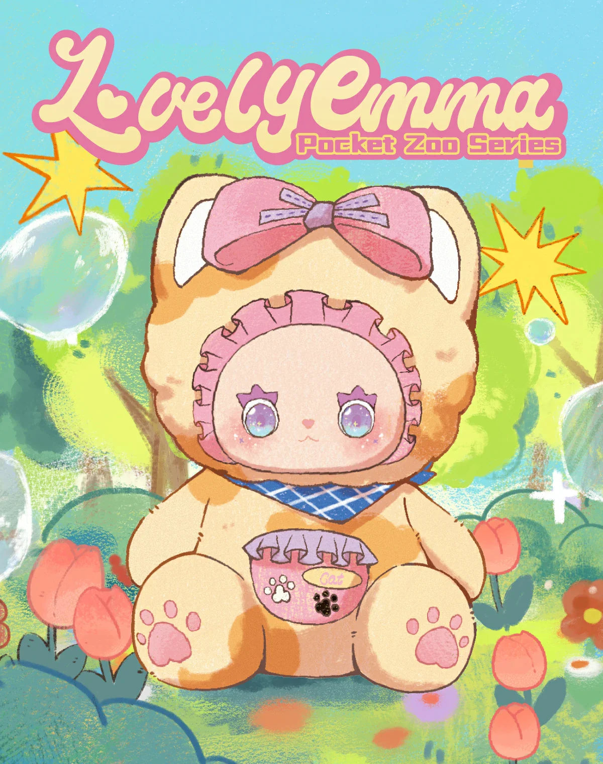 LOVELY EMMA Pocket Zoo Series Plush Dolls, Blind Box - Image 2