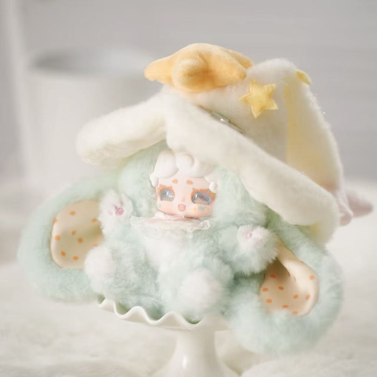 Good Night Bunny Lucky Deer Nai V4 Witch's Letter Series Plush Dolls, Blind Box - Image 6