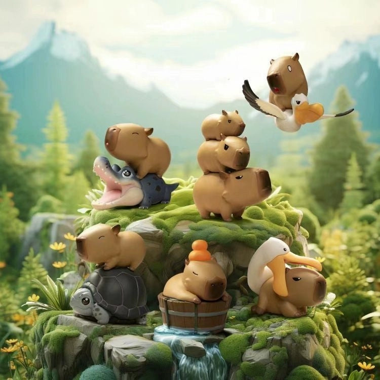 Animal Heavenly Body Capybara Series Figures, Blind Box - Image 5