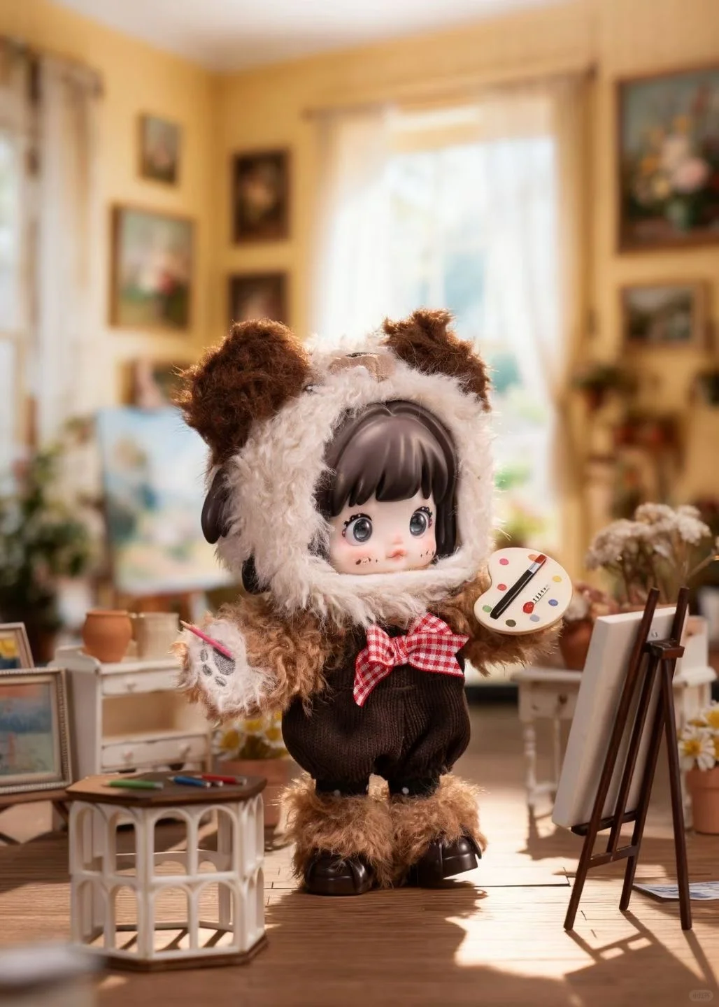 Nommi Forest Kingdom 5-Joint Articulated Plush Gift Series Action Figure Blind Box - Image 7