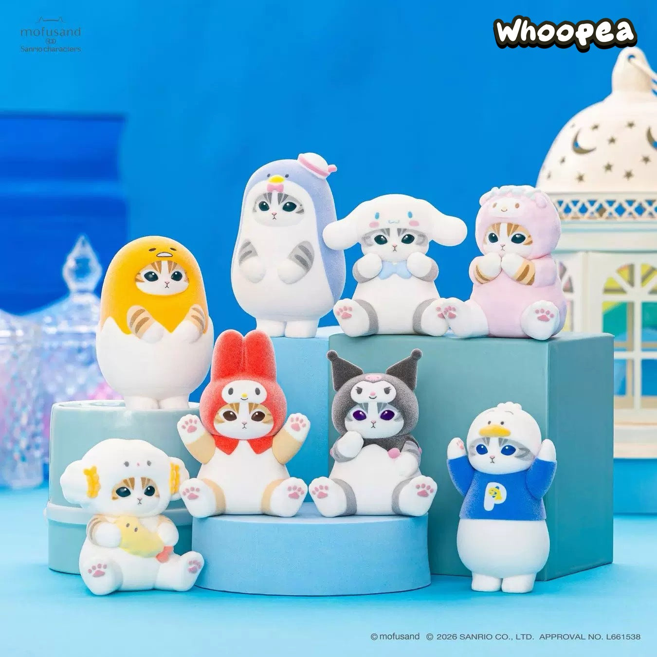 Mofusand x SANRI0 Characters Figure Blind Box