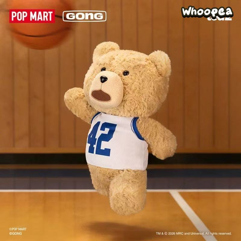 POPMART Hot Nerd Ted 30cm Action Plush Doll - Image 5