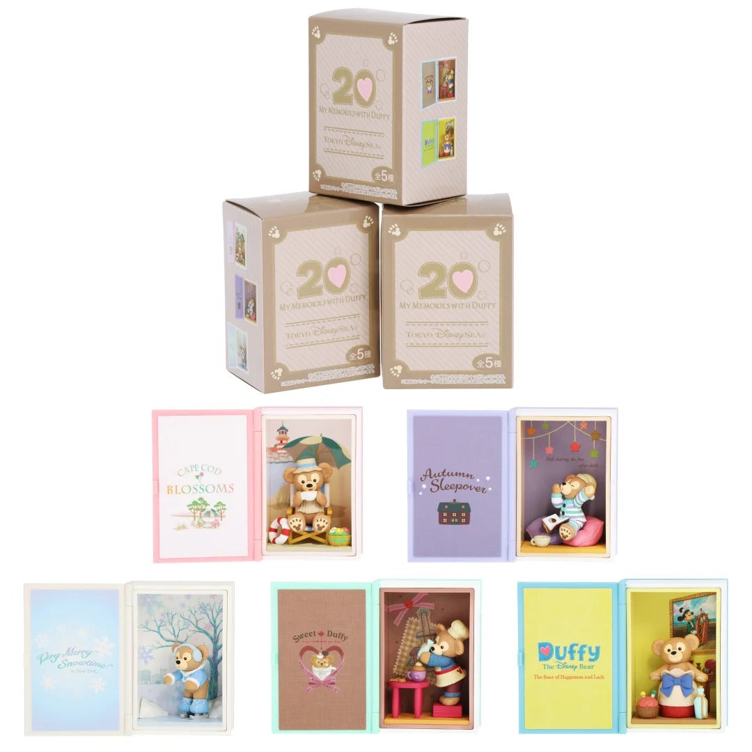 Tokyo DisneySea 20th Anniversary My Memories with Duffy Figure Set Japan 2025 - Image 3